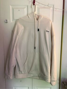 Essentials Cream Pullover Hoodie Sweatshirt 2X